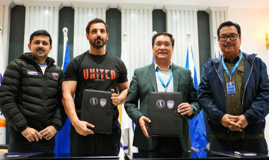 John Abraham signs MoU to boost football in Arunachal